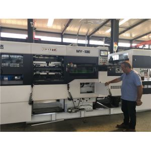 Automatic Corrugated Carton Creasing And Die Cutting Machine High Precision