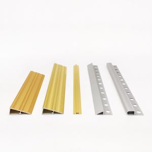 Anodised Aluminum Tile Trim 1mm Thickness Triangle Alu 6063 Material