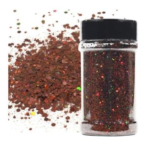 1 Color Holographic Chunky Glitter 2oz 3oz Bottle Packing Tumbler Glitter Mixing