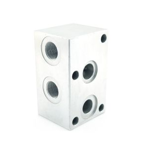 China CE Certified Aluminium Steel Hydraulic Manifold Valve Block for Easy Installation on sale