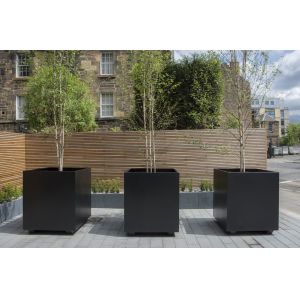 Rectangular Modern Fiberglass Planters Customized 30-Day Crafted Timeless
