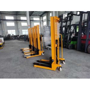 KAD Manual Hydraulic Stacking Truck Handling Warehouse Logistics Lifting