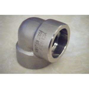 Connection Sw 3000lb Astm A105 Carbon Steel 90 Degree Elbow