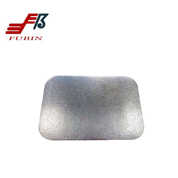 Buy LFGB Disposable Aluminum Foil Container Lid Paper Cardboard  Silver at wholesale prices