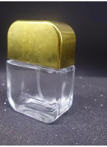 glass bottle for30ml perfume bottle cap gold and silver cap plastic perfume bottle 30ml