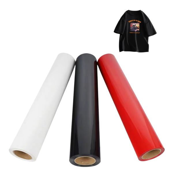 Buy Cold Peel Vinyl Clear Heat Transfer Film Multiple Colors For Clothing at wholesale prices