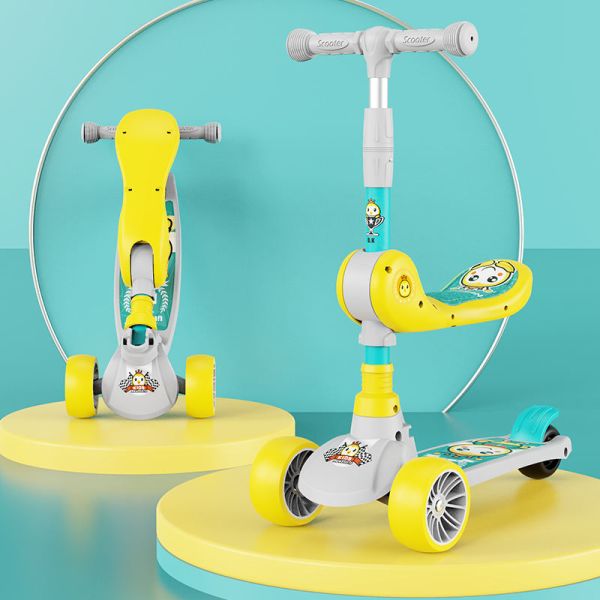 Balance Children's Car Adventure Ride On Scooter Bike for 2-6 Years Old Boys and Girls