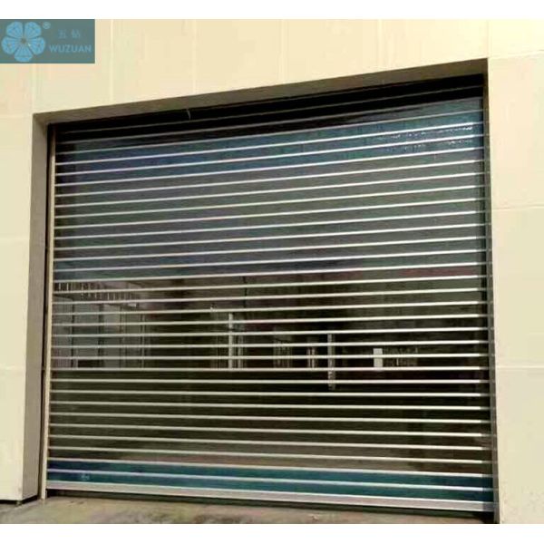 2000mm Height Clear Roller Shutters