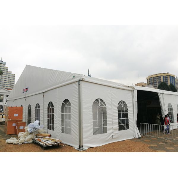 Temporary Clear Span 15x35m Outdoor Event Tents With Side Flaps