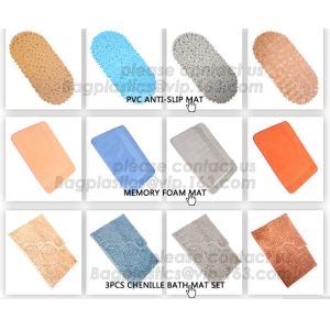 Transparent 3D Shower Curtain With Magnet, Quality Plastic Bathroom Shower