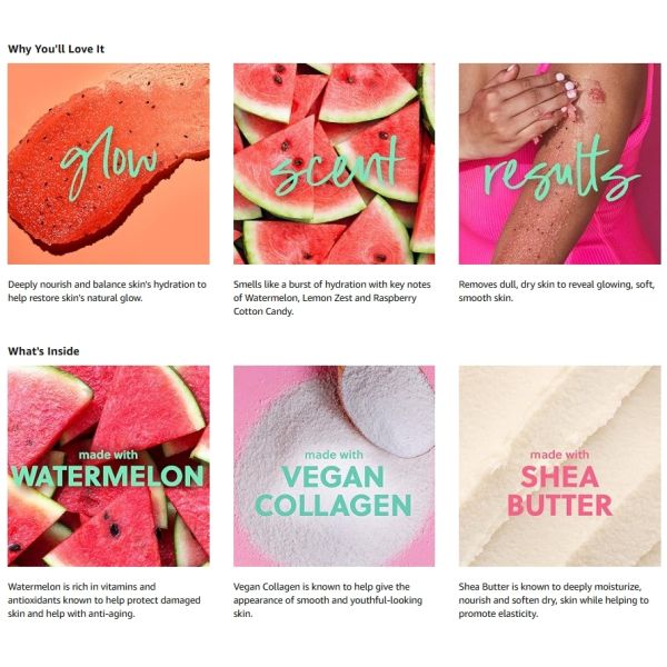 Tree Hut Watermelon Shea Sugar Scrub ingredients