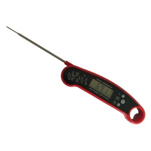 Waterproof Instant Read Food Thermometer , Instant Cooking Thermometer Plastic