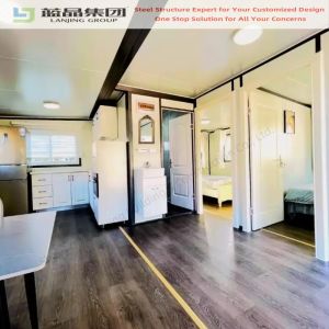 Luxury Tiny Prefab Modular Container House Expandable Office 20ft 40ft