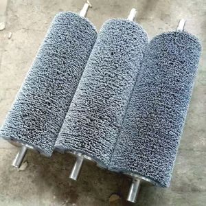 Custom Industrial Abrasive Nylon Wheel Brush Abrasive Polishing Roller Brush