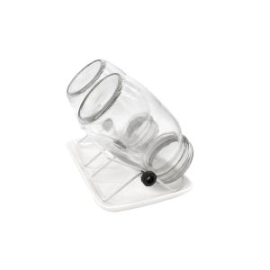 Seeds Sifting Sprouting Jar Lids , 86mm Mason Jar Strainer Lid