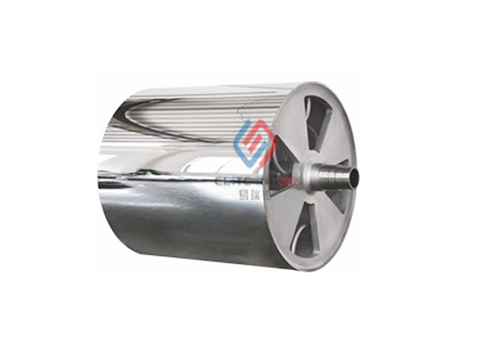 High Precision Chrome Plated Rollers / Woodworking Machine Paper Mill Rollers