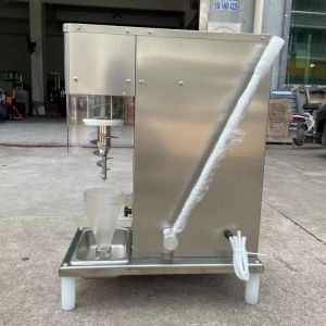 Convenient Ice Cream Blender Machine Smooth Operation Frozen Yogurt Mixing