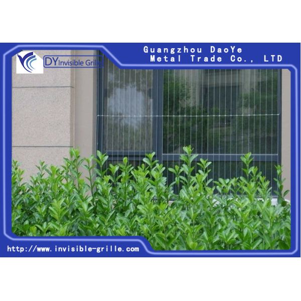 Buy Safety Invisible Balcony Grill Steel Foundation Frame Wire Aluminium at wholesale prices