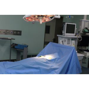 Medical Disposable Surgical Packs Sterilization Wrap Blue Color OEM