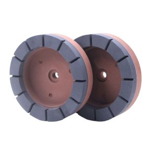 High quality glass bevel processing Segmented Bowl type resin grinding wheel