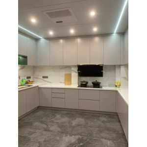 Elegant European Kitchen Cabinet With Modern Design And Functionality