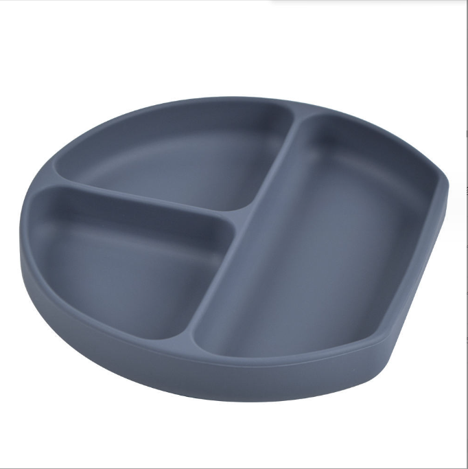 Plate Production Safe and Durable Food Grade Silicone Suction Plate for Baby