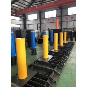 Crash Rated Q345 Heavy Duty Safety Bollard Electric Security Bollards