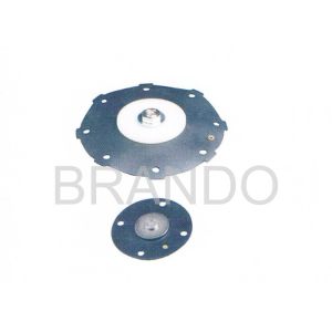 2 1 / 2 Inch EPDM Solenoid Valve Diaphragm For DMF-Z-62 Dust Bag Shake Valve