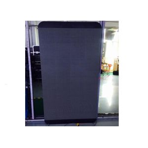 Street Lamp Pole P4 SMD 5500CD LED Advertising Billboard