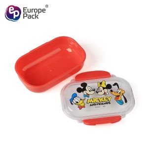 Plastic sushi fruit food container disney pattern