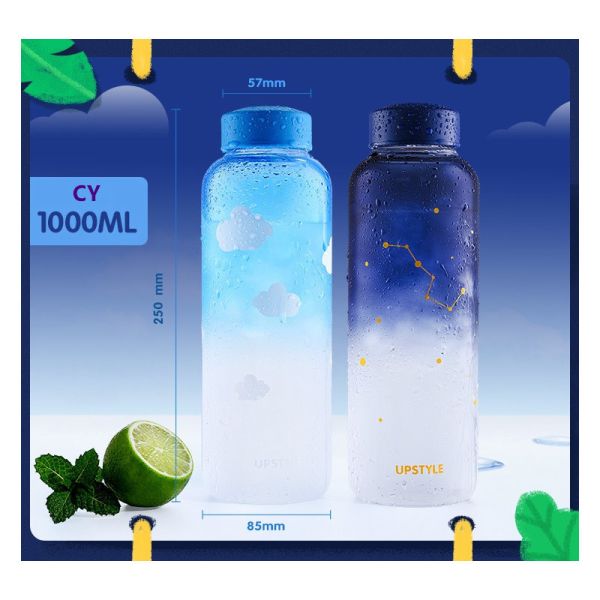 Starry Sky Children'S Unbreakable Glass Water Bottle