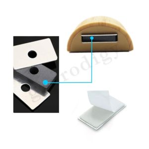 Multicolor Magnetic Plastic Door Wedge Strong Adhesive For Bedroom
