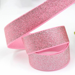Green Glitter Ribbon Merry Christmas Holiday Party Celebration For Christmas