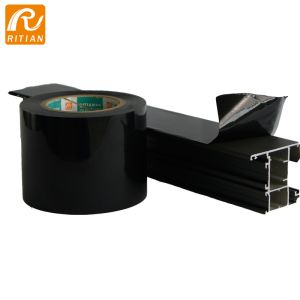PE Plastic Protective Film Aluminium Surface Protection Black / White Anti