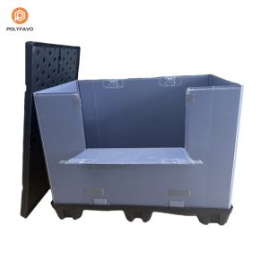 Durable HDPE Storage Containers Box Plastic Custom Packaging Box
