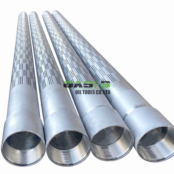 Slotted Casing Pipes for High-Strength Steel Body with Precise Laser Cutting Technology