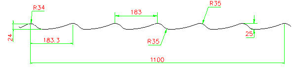 Metal Roofing Sheet Double Layer Roll Forming Machine By Chain Hydraulic Decoiler
