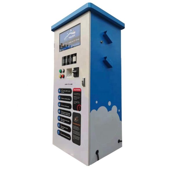 1500W Rated Self Service Car Washing Machine For Automatic Banknote