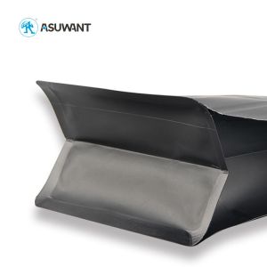 Plastic MOPP Block Bottom Zipper Coffee Bag Gravure Printing