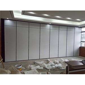 Laminate Finish Full High Acoustic Sliding Room Partitions / Foldable Partition