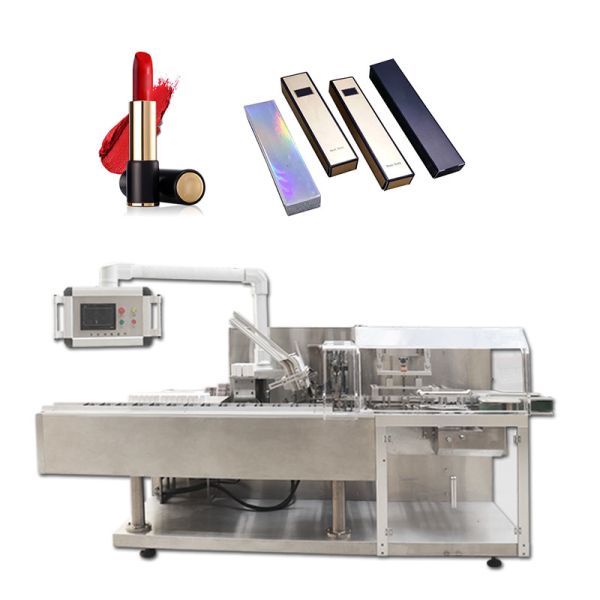 Electric Horizontal Cartoner Packaging Machine Cartoning Lipstick Box