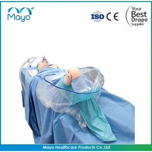 FDA Approved Sterile Knee Arthroscopy Drape With Fluid Collection