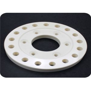 99% Machinable Ceramic Disc , Alumina Ceramic Precision Machining Parts