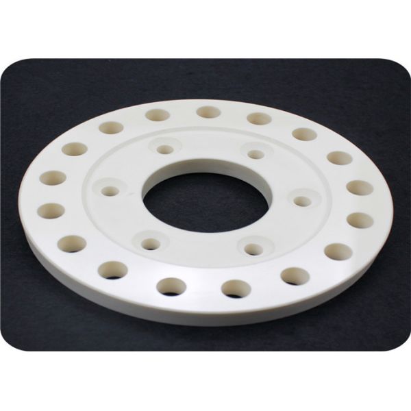 Buy 99% Machinable Ceramic Disc , Alumina Ceramic Precision Machining Parts at wholesale prices