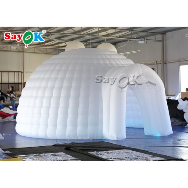 Giant White Igloo Inflatable Air Tent