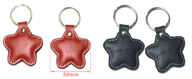 High Frequency PU Leather TI2048 SRIX4K RFID Key Fobs