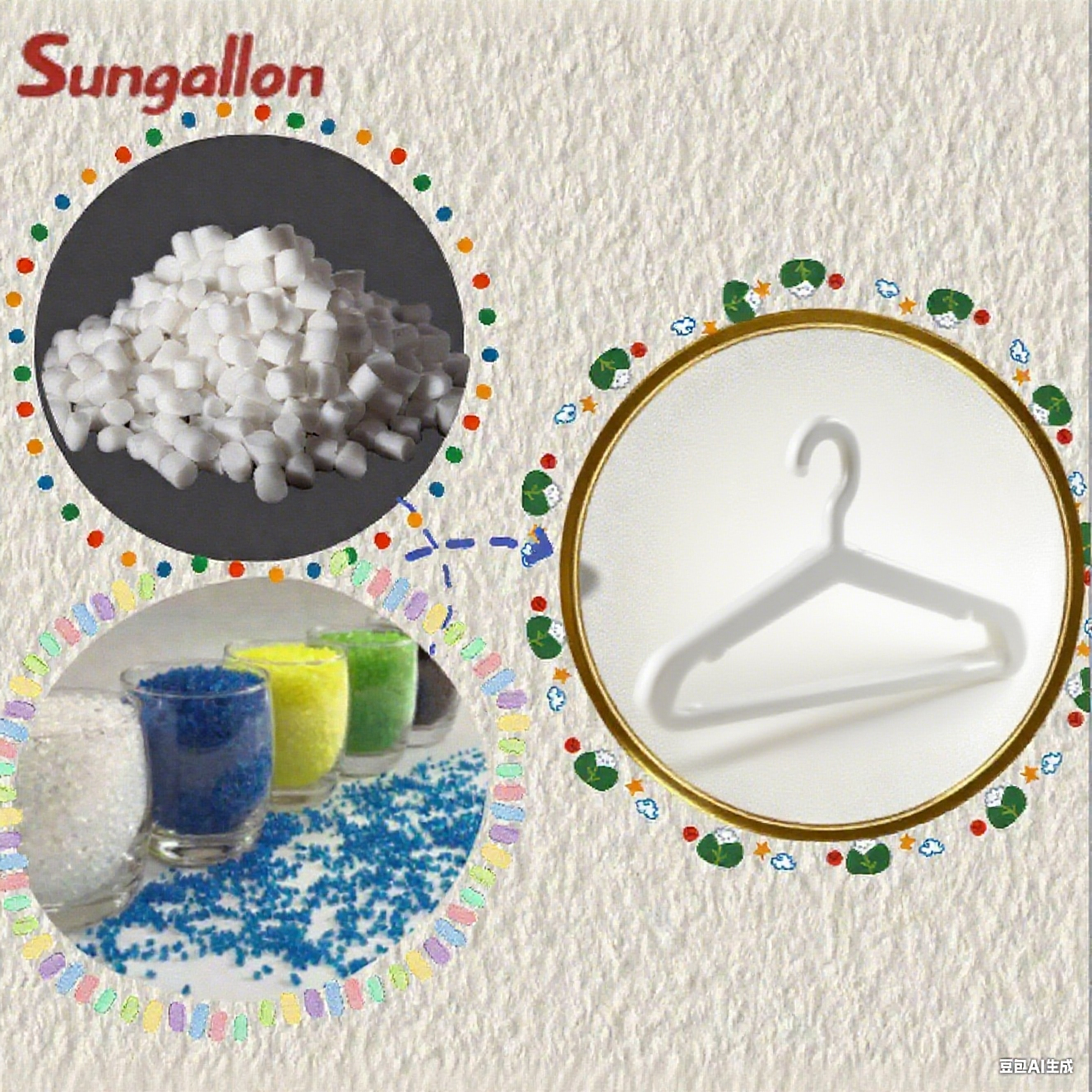 Factory Technical Support TPE Hanger Coating Particles Easy Processing and