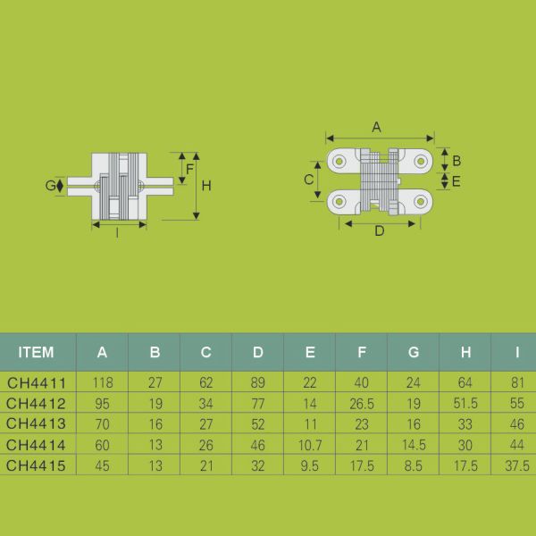 china furniture hardware Zinc and stainless steel concealed flap hinge