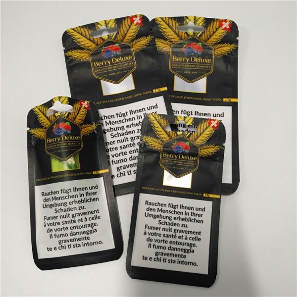 MOPP 3.5g 7g Smell Proof Mylar Bag Gravure Printing