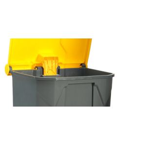 Hospital Medical 30L Plastic Rectangle Waste Pedal Bin